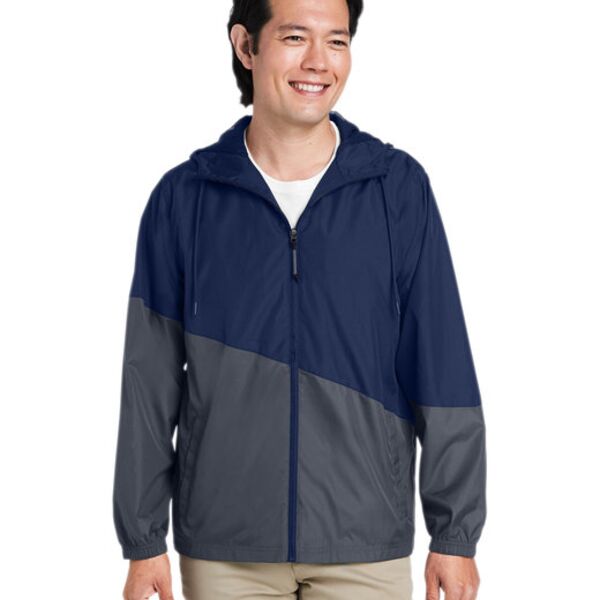 Unisex Techno Lite Colorblock Windbreaker Thumbnail