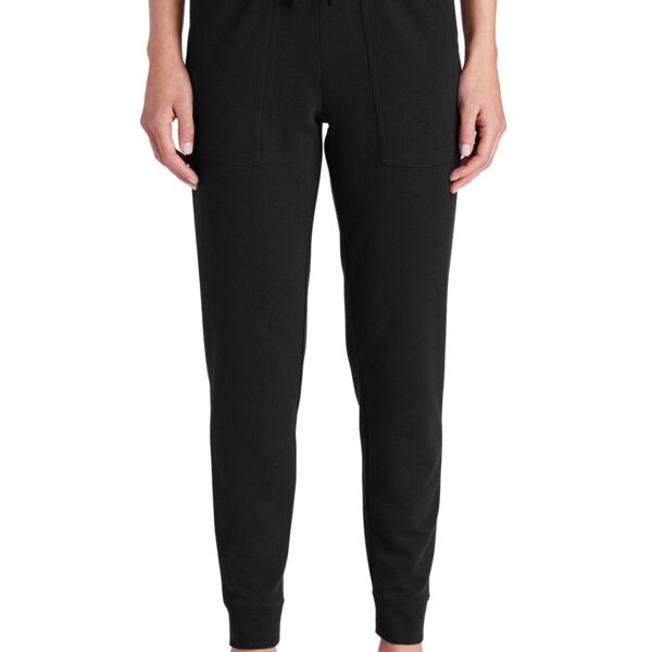 Ladies PosiCharge ® Tri Blend Wicking Fleece Jogger Thumbnail