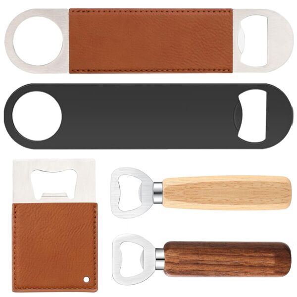 5 Different Bottle Opener Bundle - 12 Pack Thumbnail