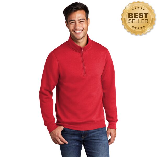 Unisex 50/50 Pullover 1/4 Zip Sweatshirt Thumbnail